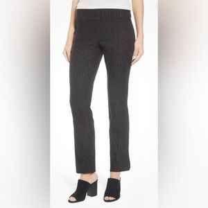 Nic + Zoe Womens Work Stretch
Pant Black Onyx Broken Stripe
Size 6